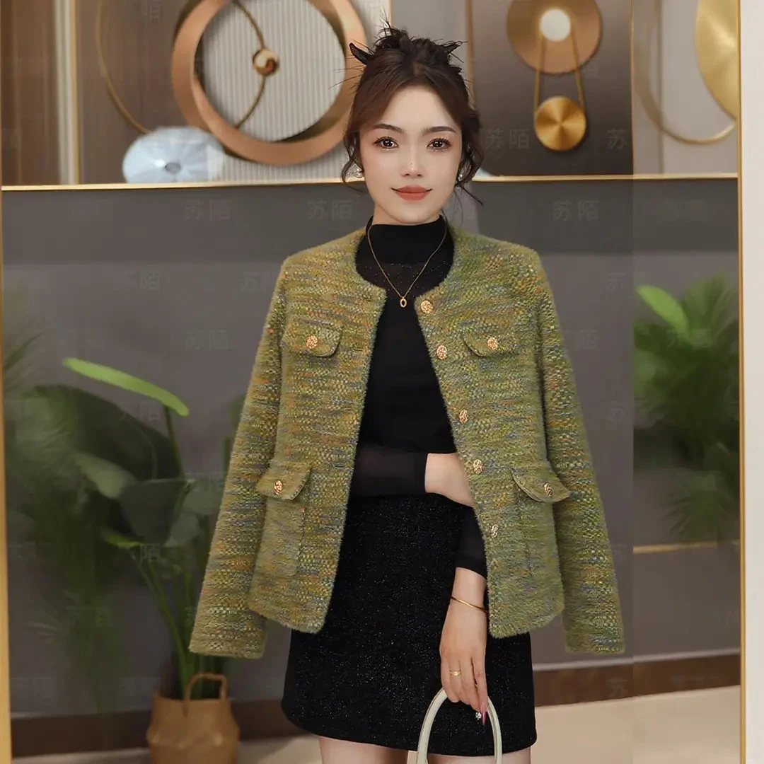 （运费险）法式羊毛小香风外套女款爆款2025新款秋季高级感气质潮牌