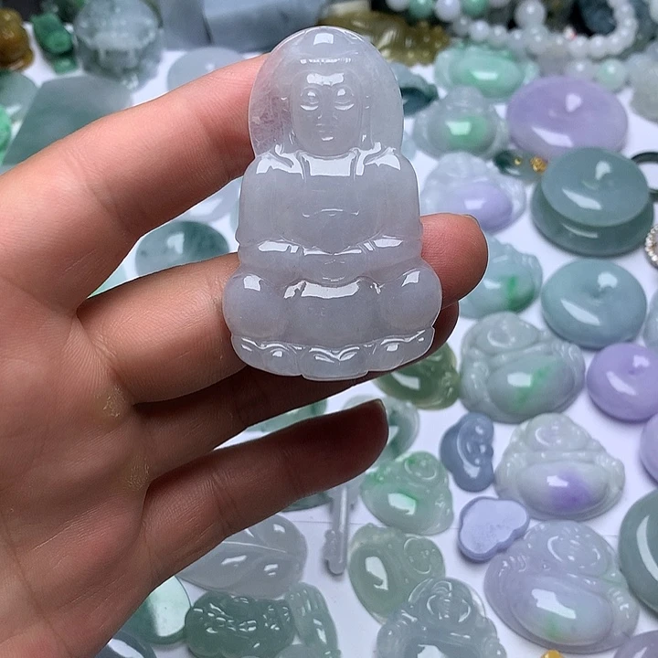 翡翠未镶嵌颈饰天然翡翠