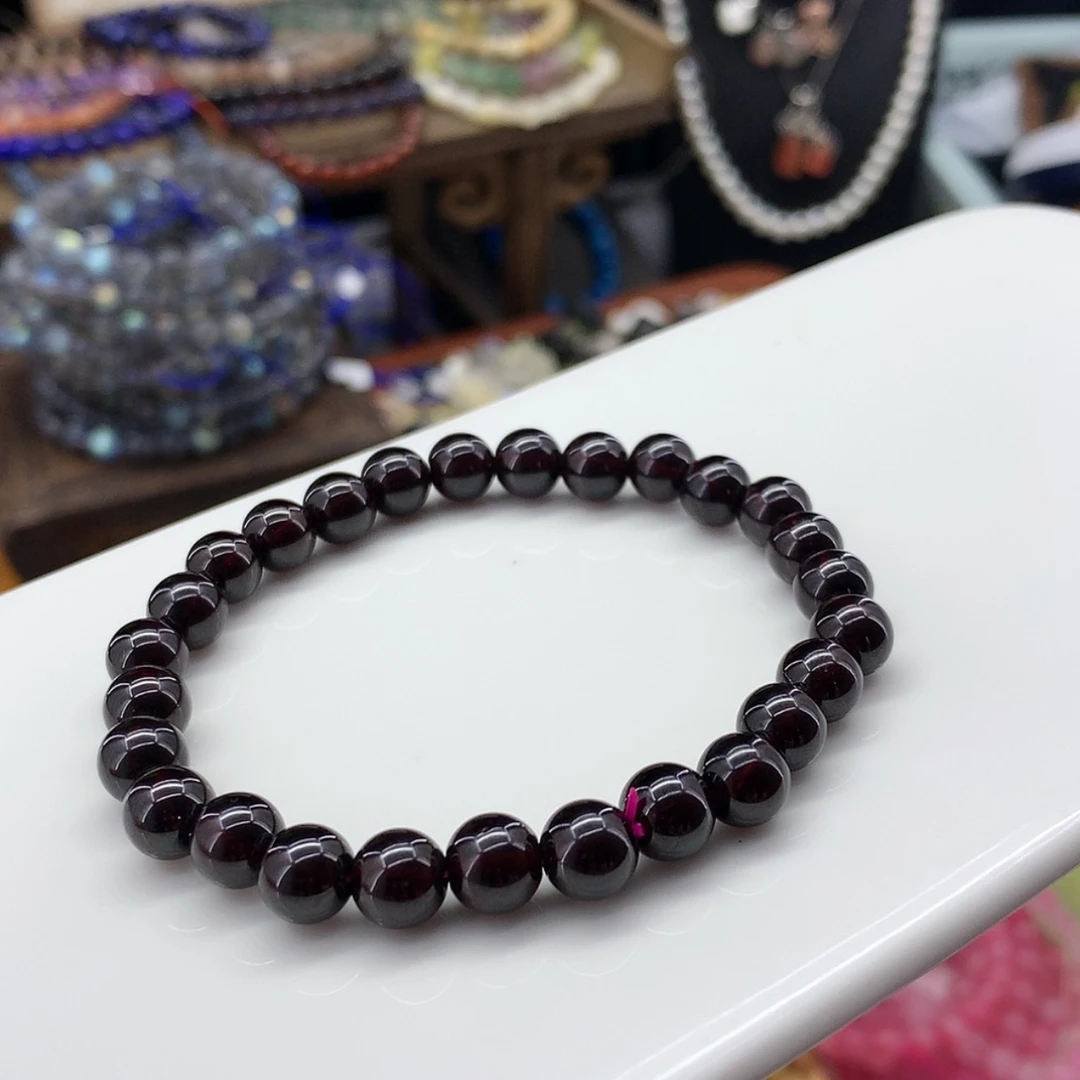 【闪购商品】石榴石手串未镶嵌手串