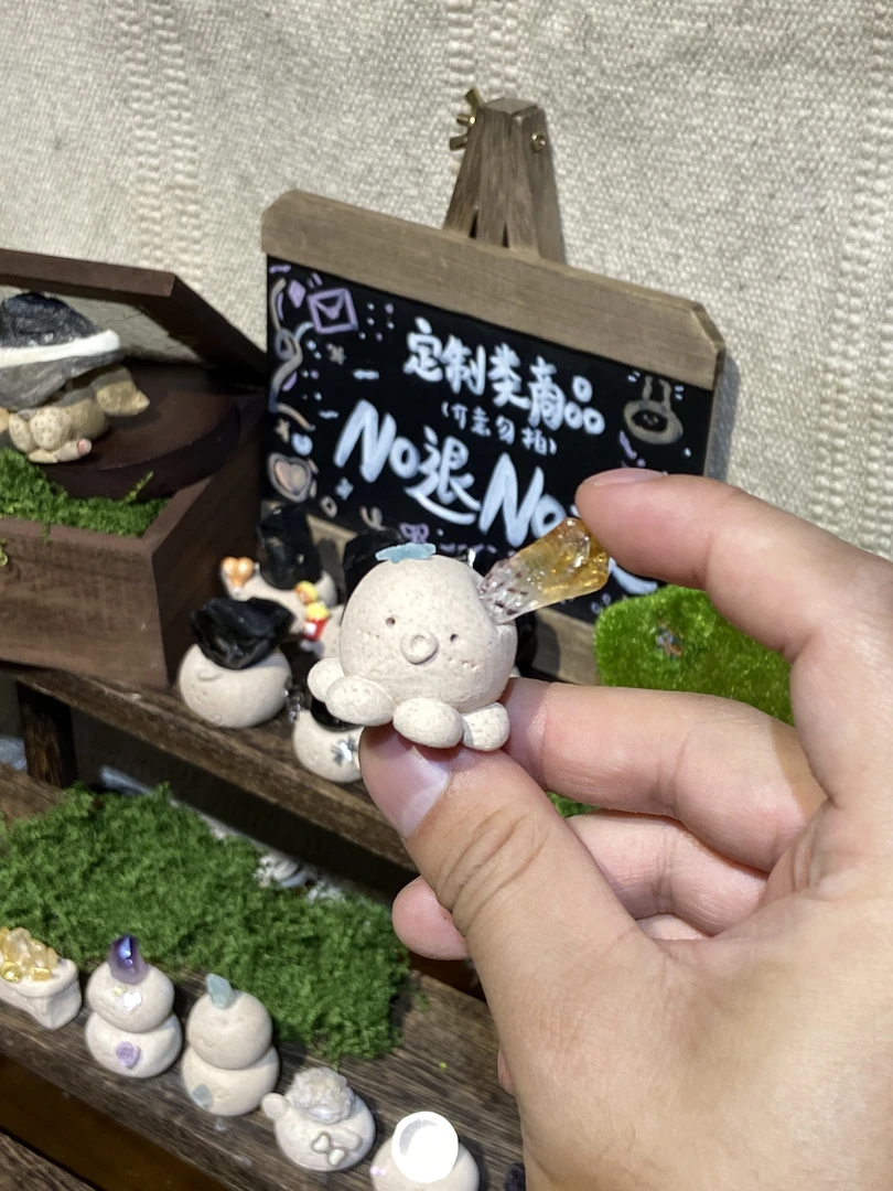 水晶小豆丁章鱼保罗20