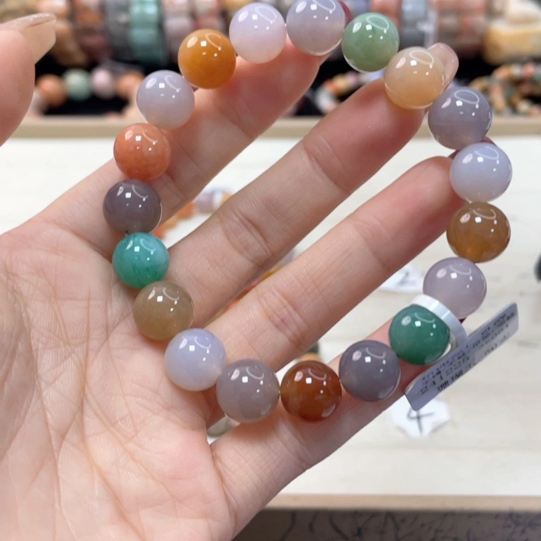 硅化珊瑚（珊瑚玉）手链未镶嵌道*330