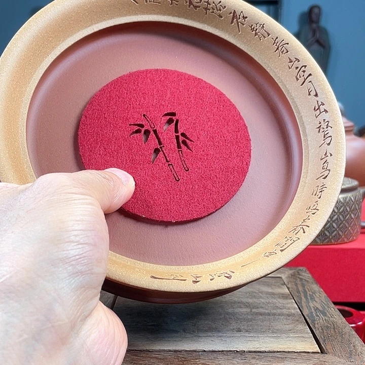 茶杯紫砂紫砂干泡盘果盘微瑕