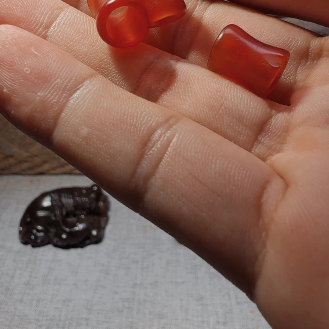 凡***）玛瑙/玉髓笔搁合金