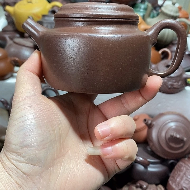 紫砂茶壶微瑕 微笑