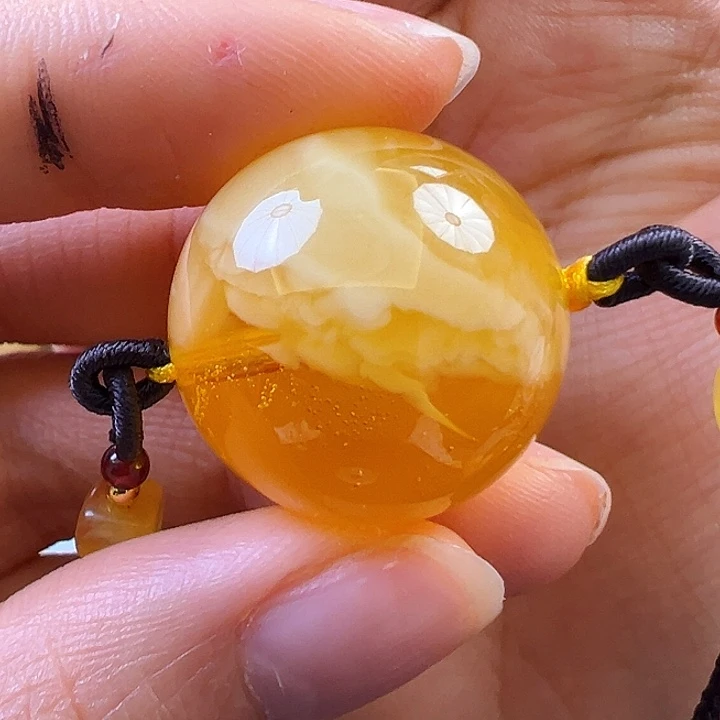 未镶嵌颈饰蜜蜡蜜蜡