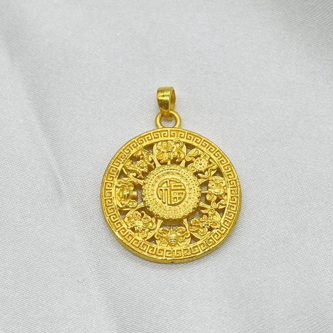 足金饰品/古法精工罗盘（瓜子扣）/1.84/1B5E2807/q