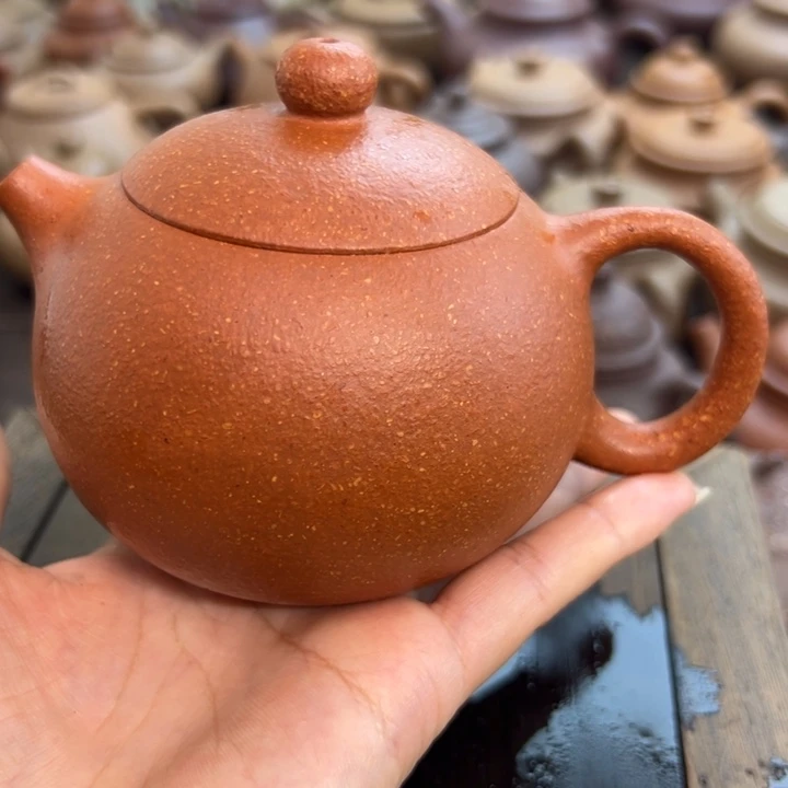 茶壶紫砂红降坡西施