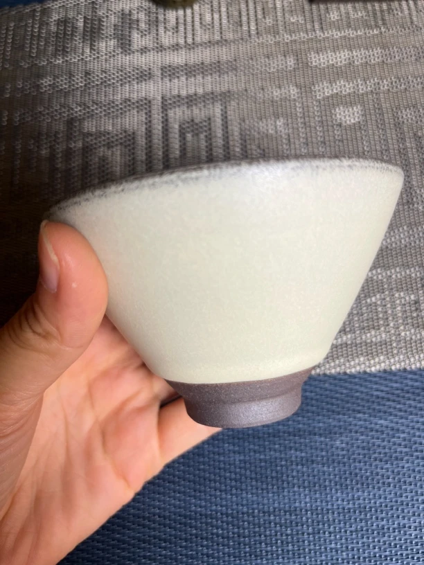白贝束口泡茶主人杯