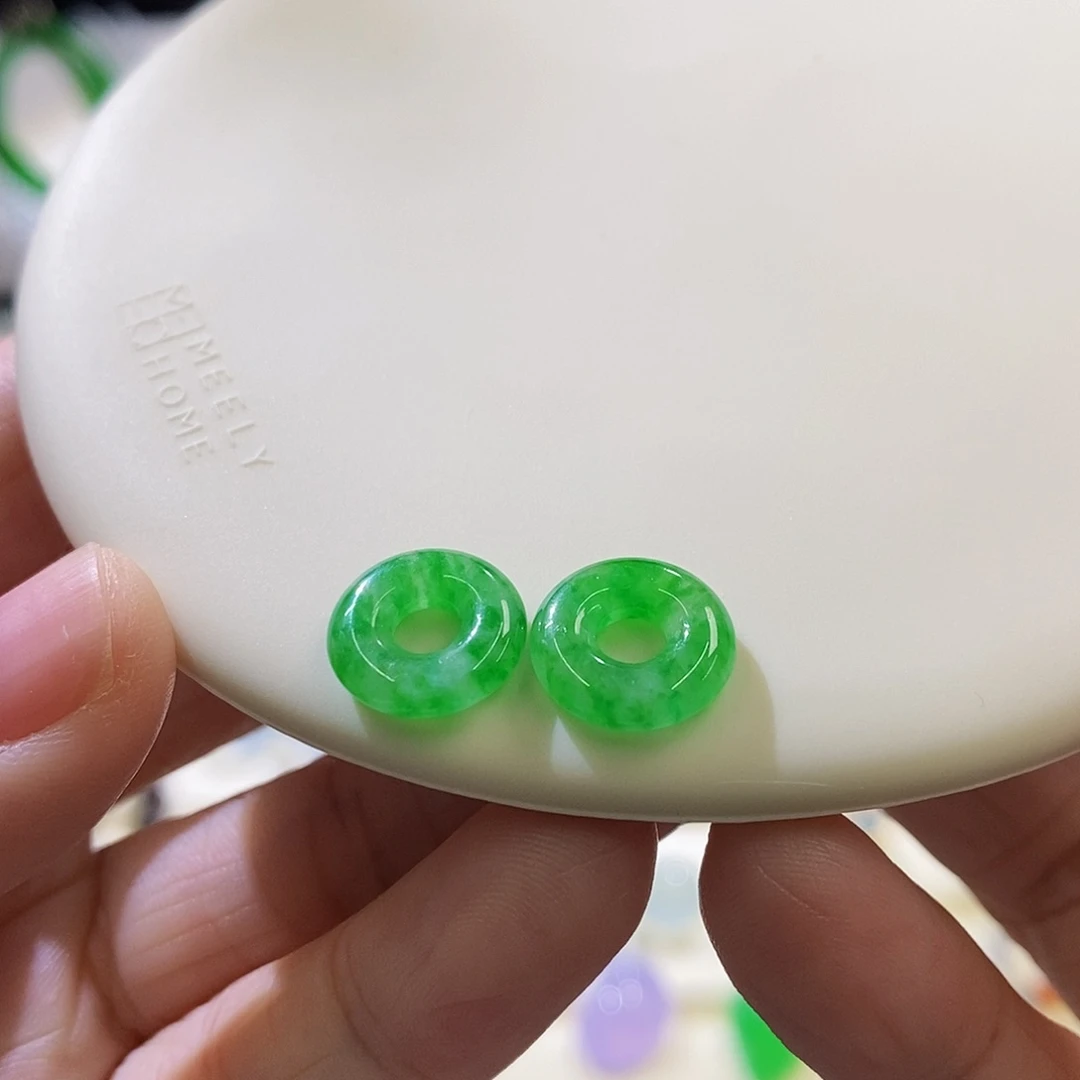 未镶嵌摆件翡翠甜甜圈