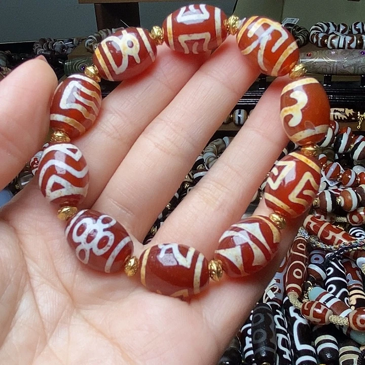 玛瑙/玉髓未镶嵌手链