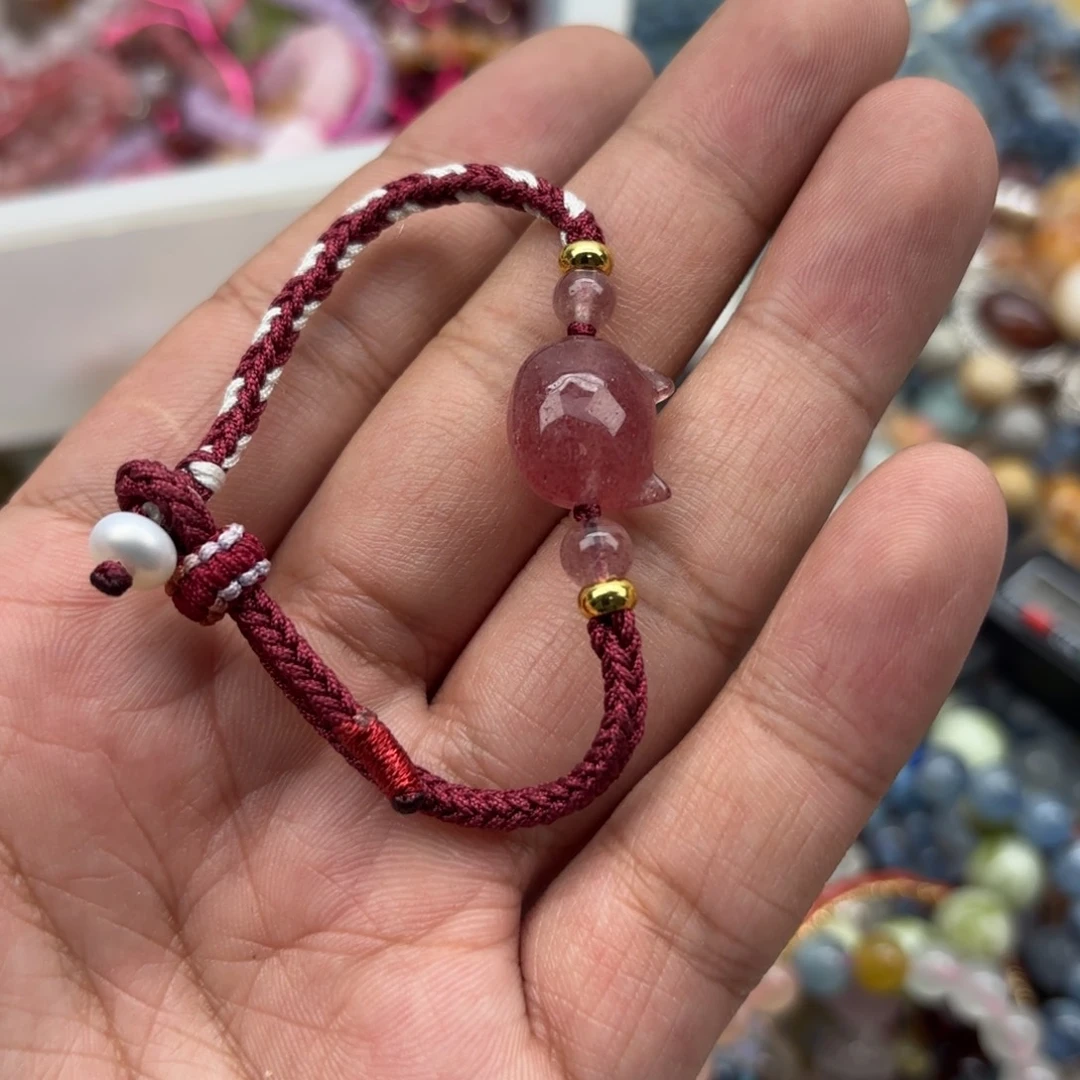 银S925镶嵌水晶手链