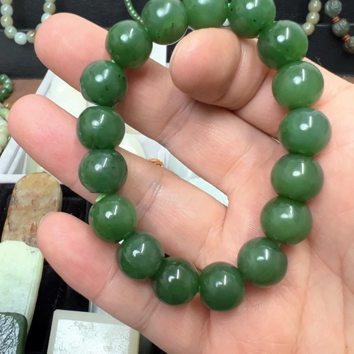未镶嵌手串和田玉（碧玉）