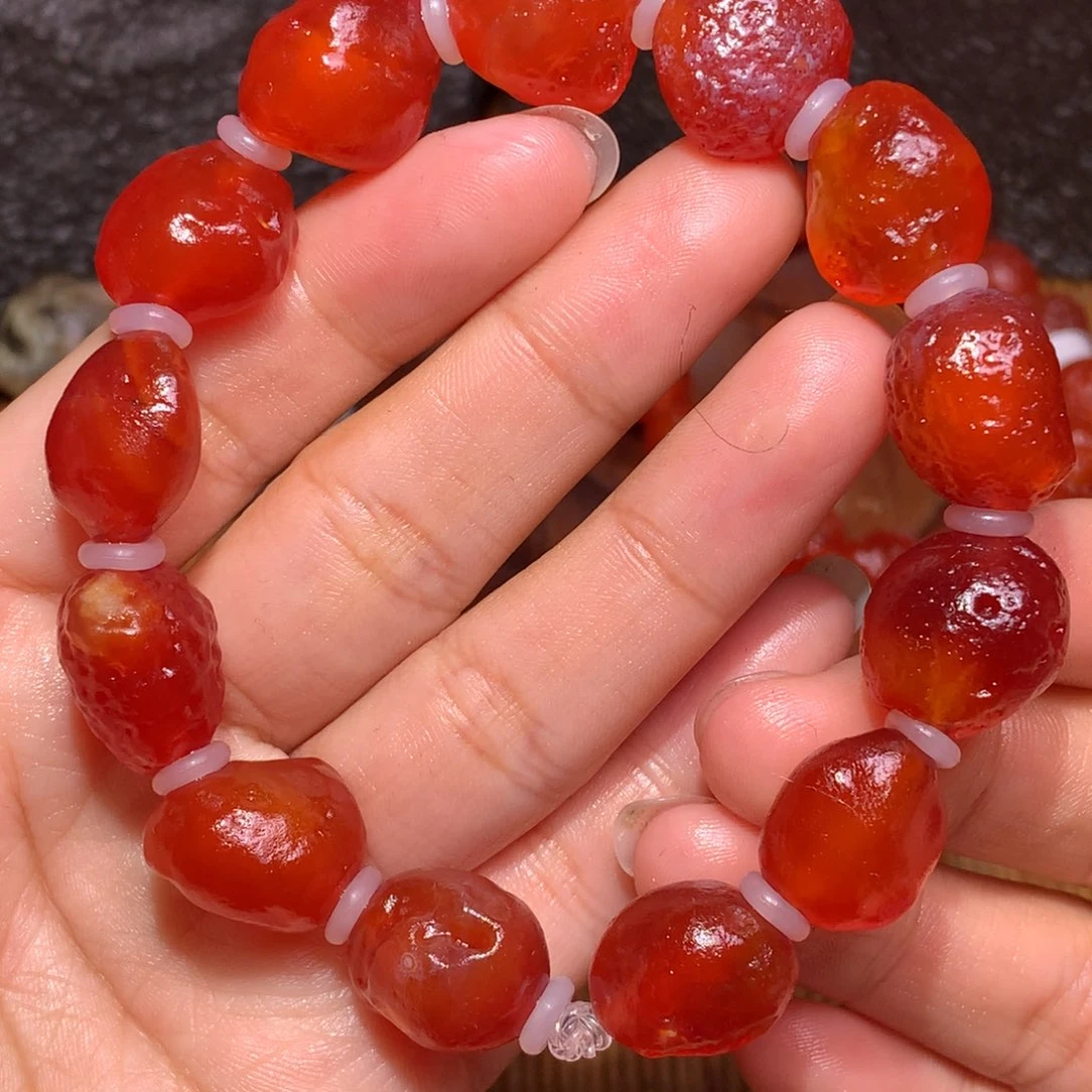 未镶嵌玛瑙/玉髓珠宝半成品