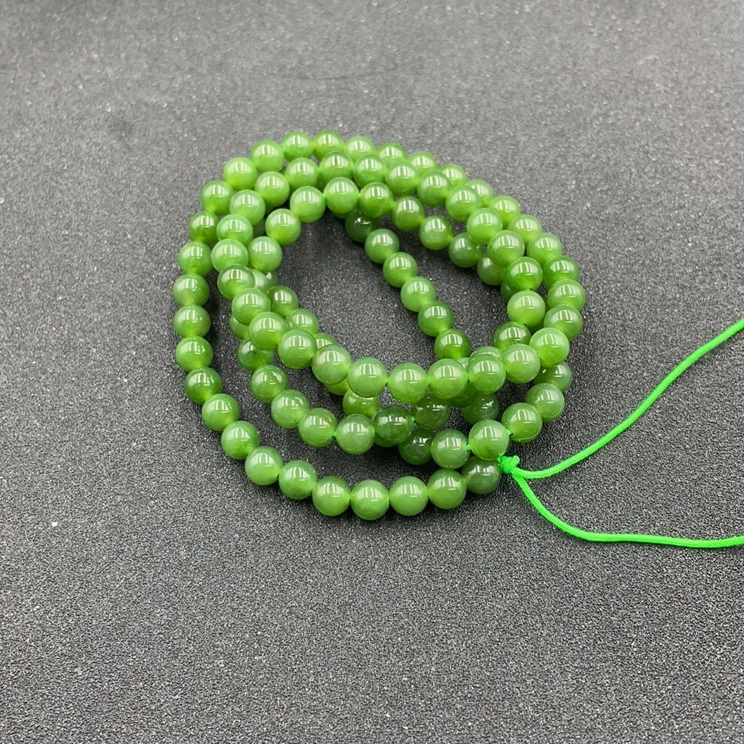 BY0207FLPC标43 和田玉手串