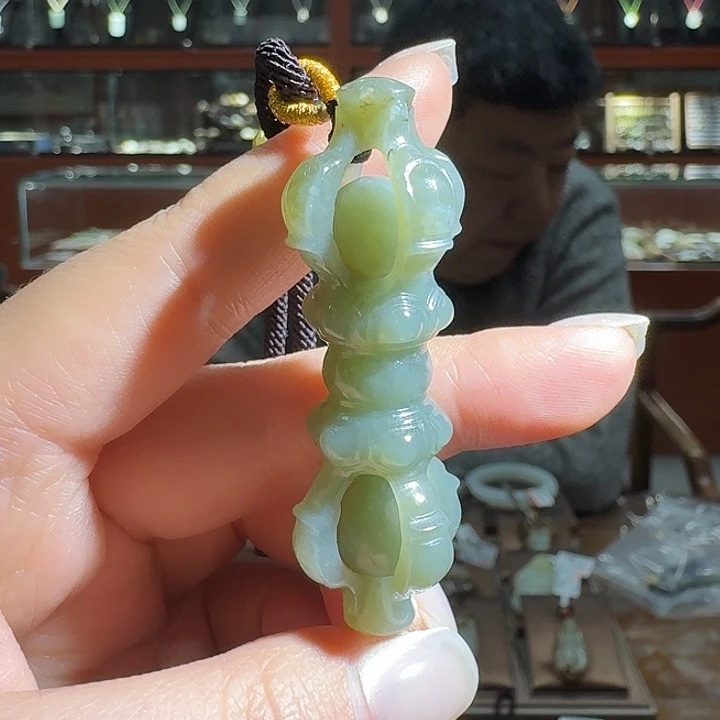 和田玉吊坠(不含链)未镶嵌
