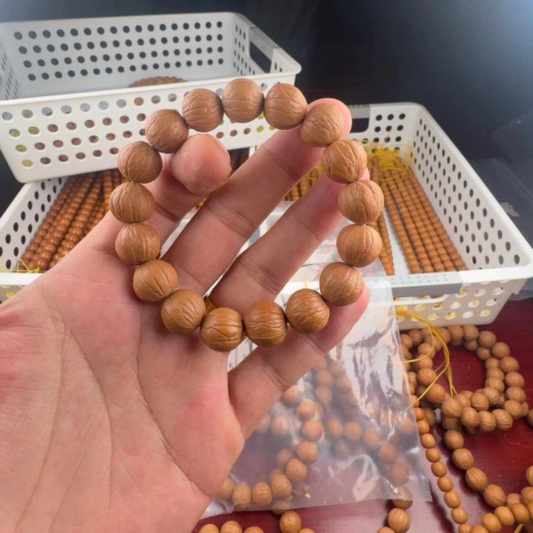 猴头核桃手串南瓜体验款