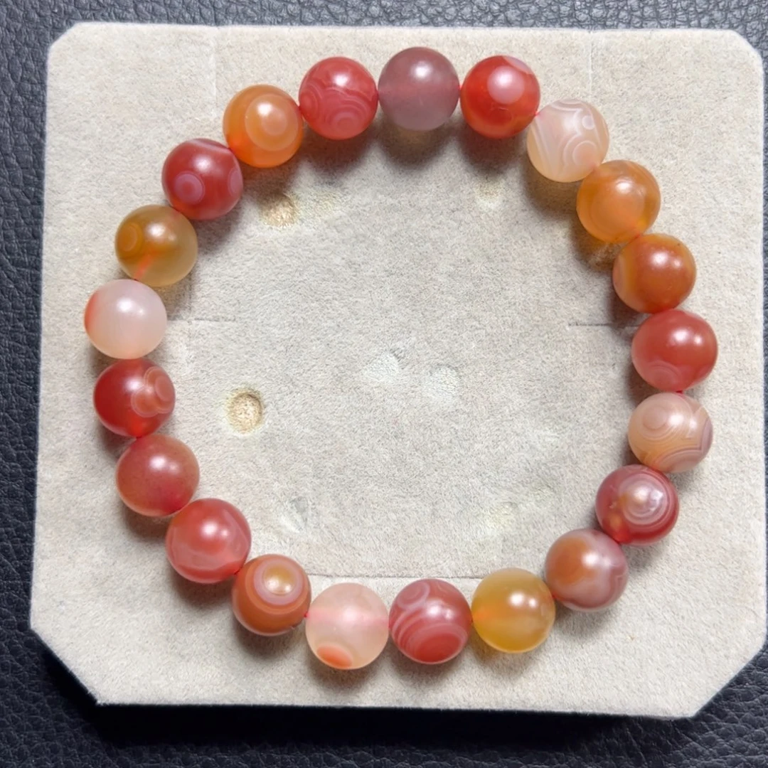 南红玛瑙未镶嵌9➕天眼单圈