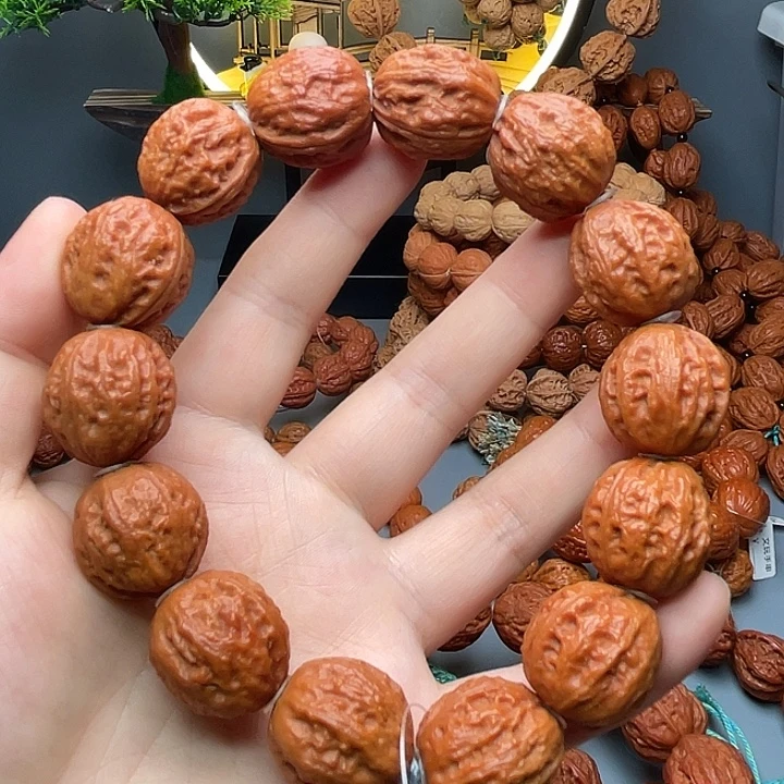 文玩核桃吊坠小粗筋八楞