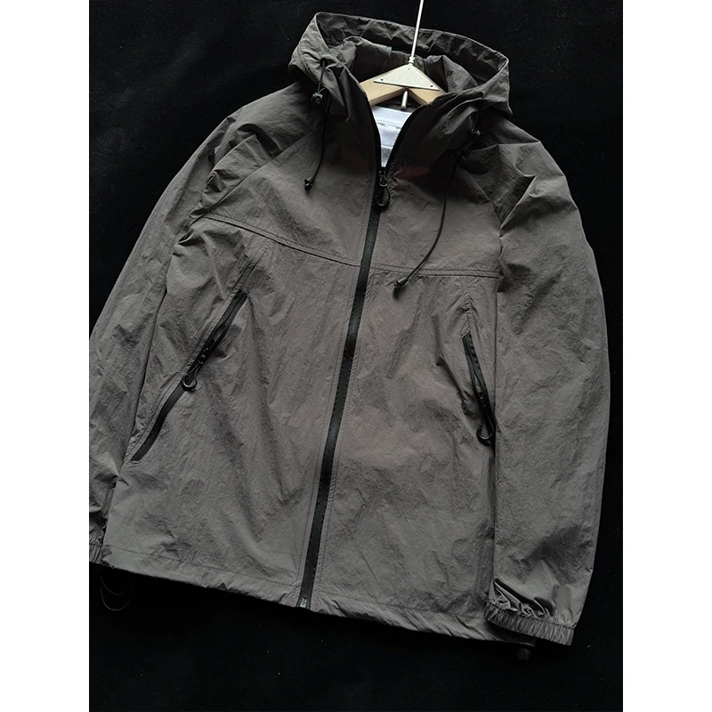 冰川灰upf50+防晒衣男女同款夏季户外防紫外线钓鱼服防晒薄款外套