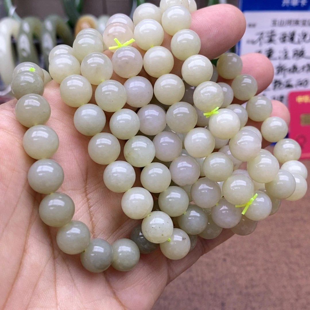 手串未镶嵌和田玉卡10