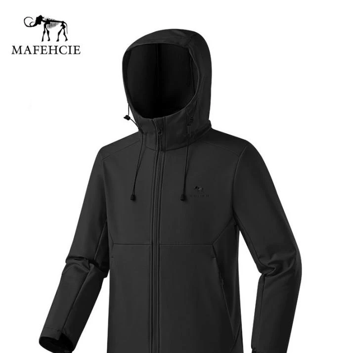 【意大利高端品牌 MAFHCIE】男女同款高奢户外软壳冲锋衣 800558