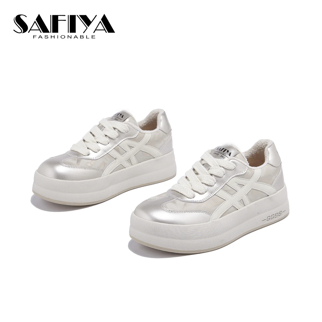 索菲娅Safiya2025冬季新款舒适轻便时尚保暖休闲女鞋SFD4116A30