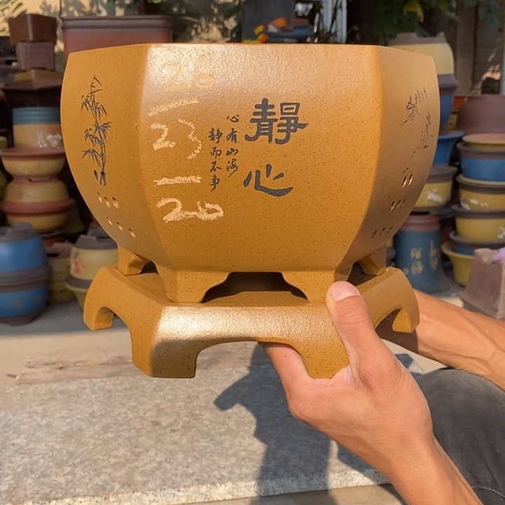 花盆紫砂紫砂特价包邮