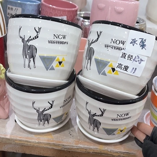 多肉绿植陶瓷花盆