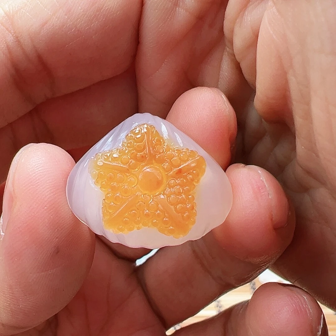 未镶嵌玛瑙/玉髓珠宝半成品