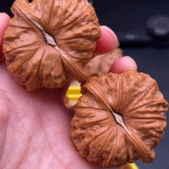 陌***零吊坠文玩核桃南瓜墩48