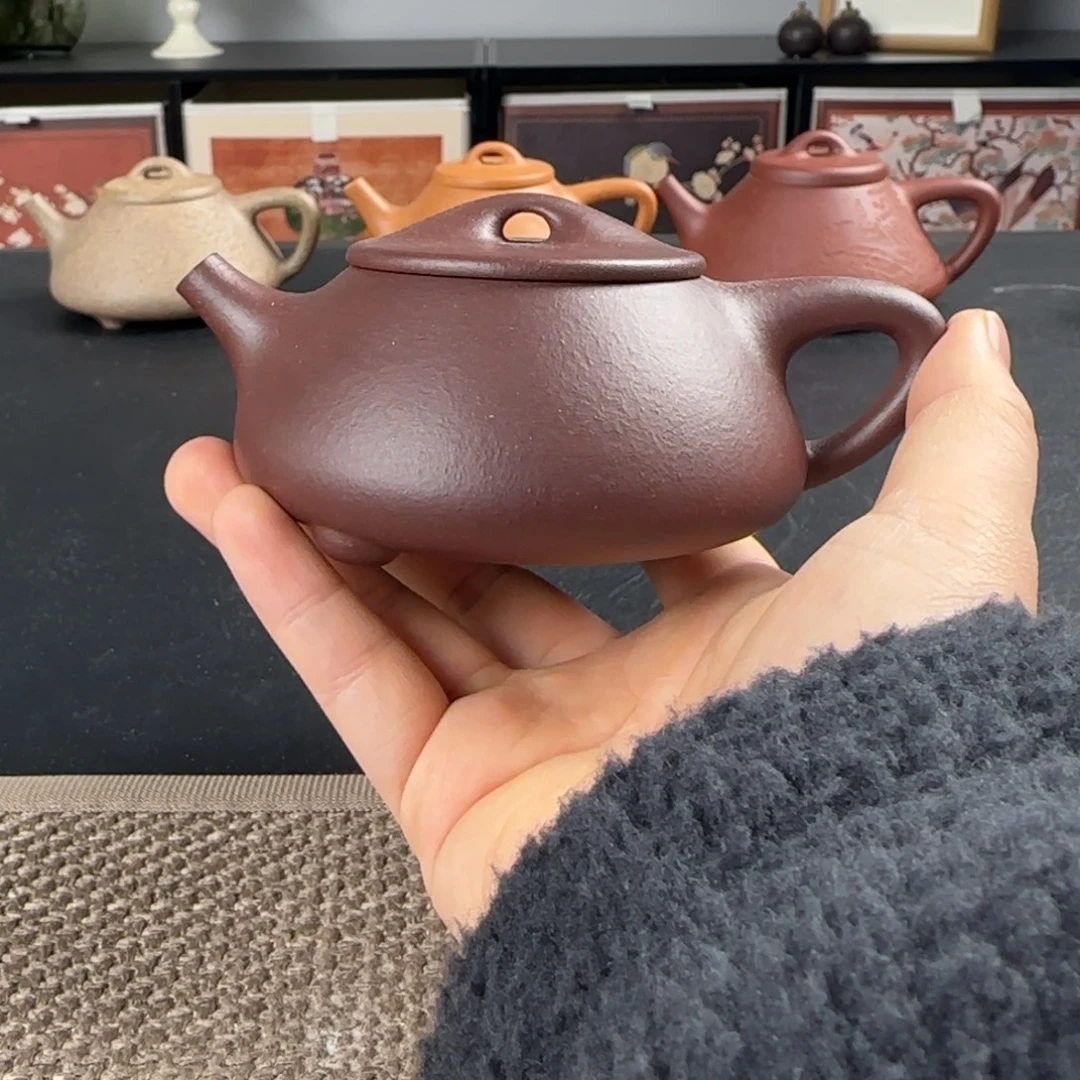茶壶紫砂微瑕景舟