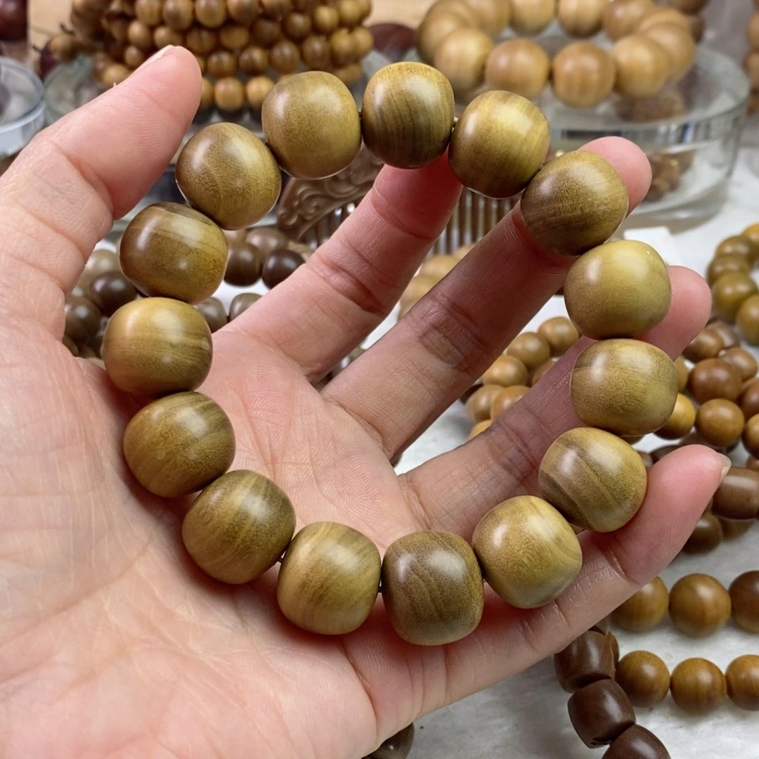 檀香木手串/手链奶香正区微瑕14/16