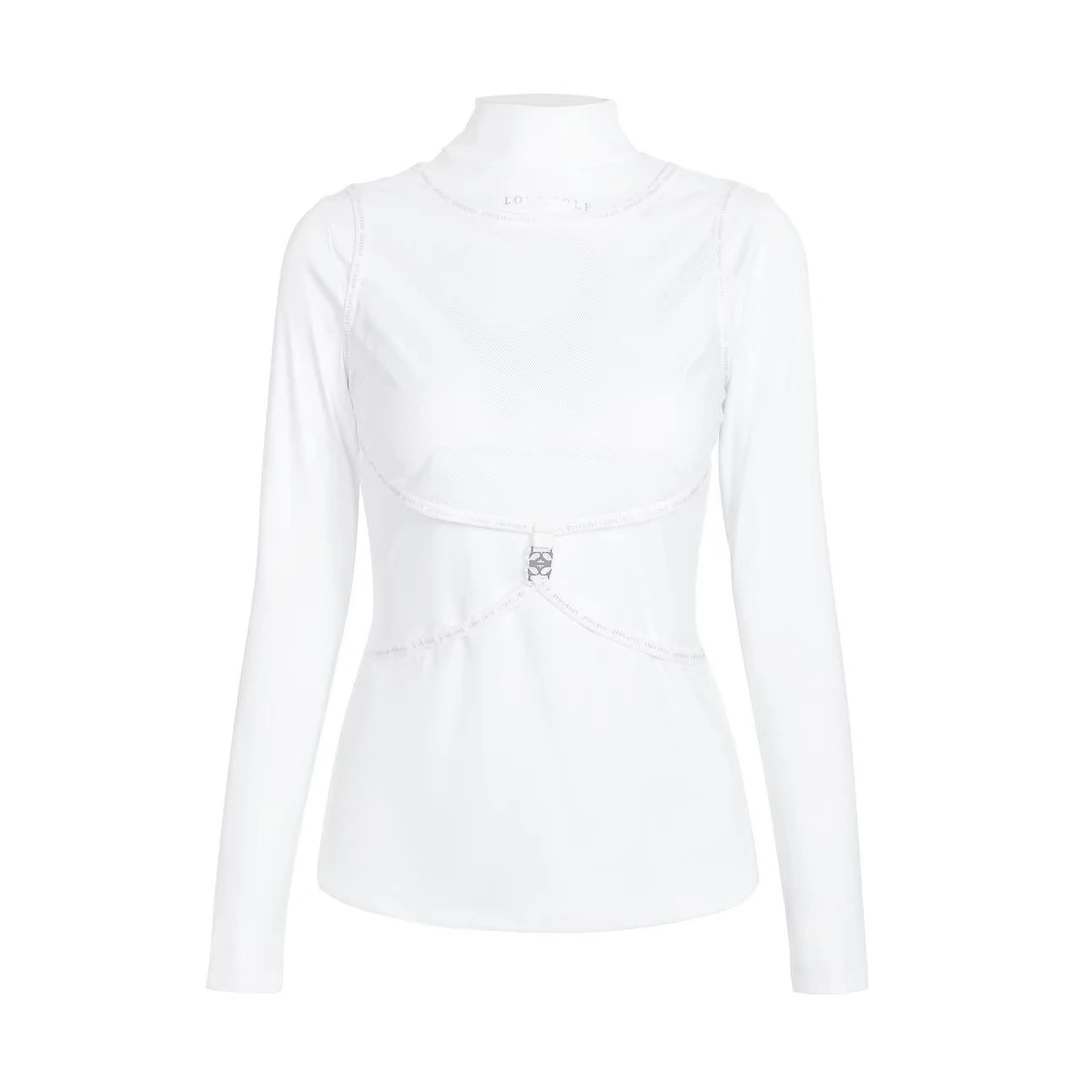 高尔夫服装女款运动装女款女装秋冬长袖上衣T恤球衣服户外网球