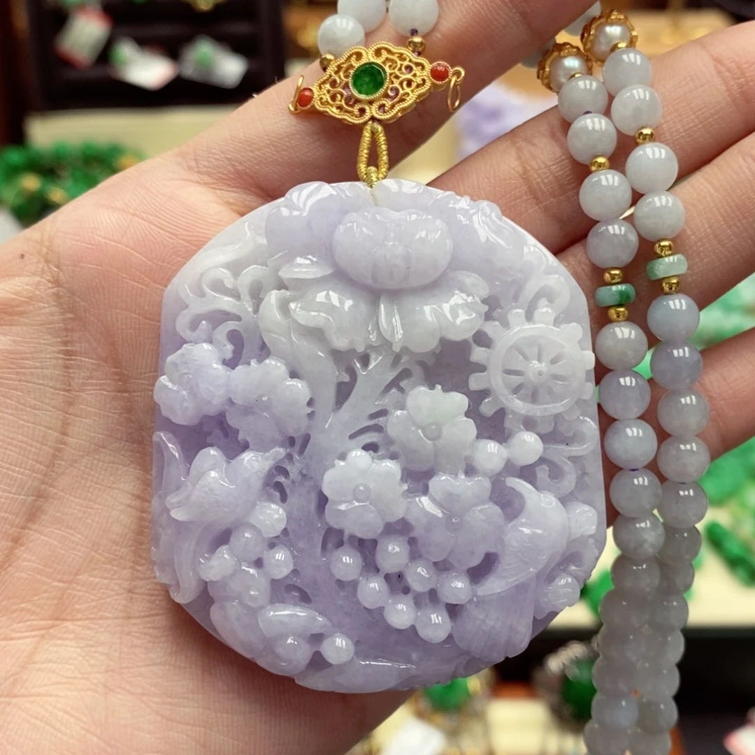 颈饰未镶嵌翡翠翡翠吊坠