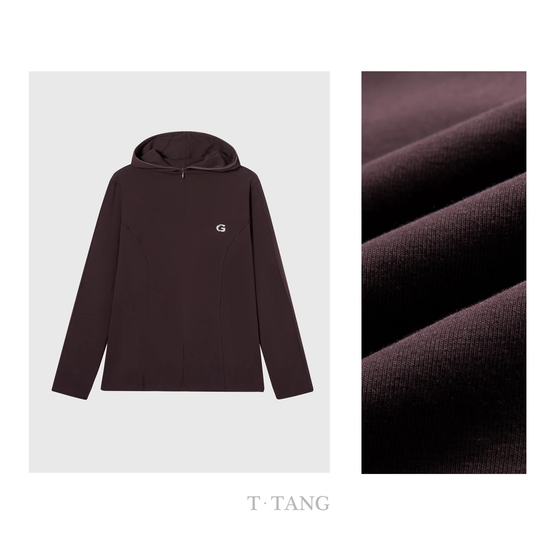 （微瑕介意勿拍）（奔驰大G）秋季210g罗塞棉拉链帽衫女外套【7181】