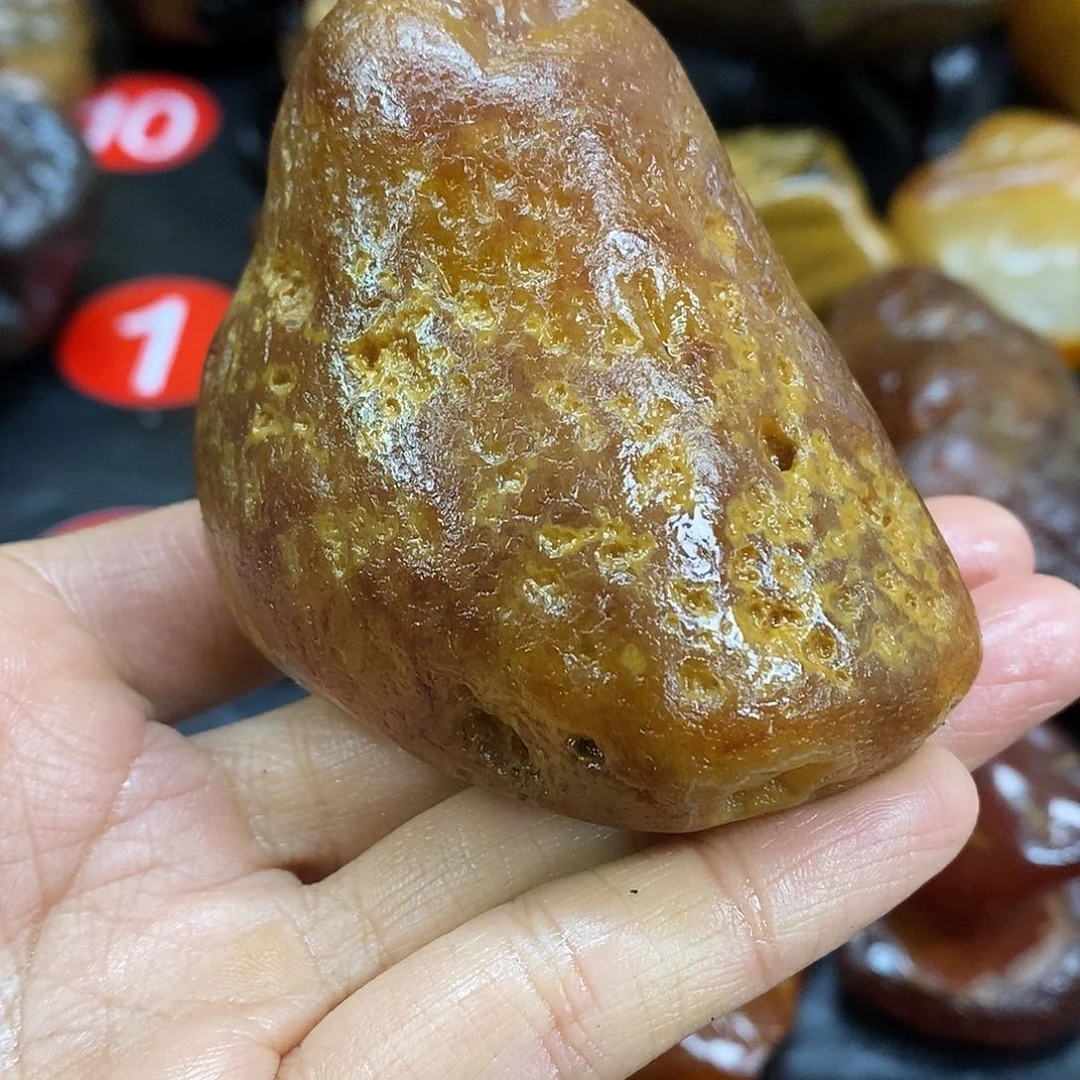 玛瑙/玉髓未镶嵌手把件