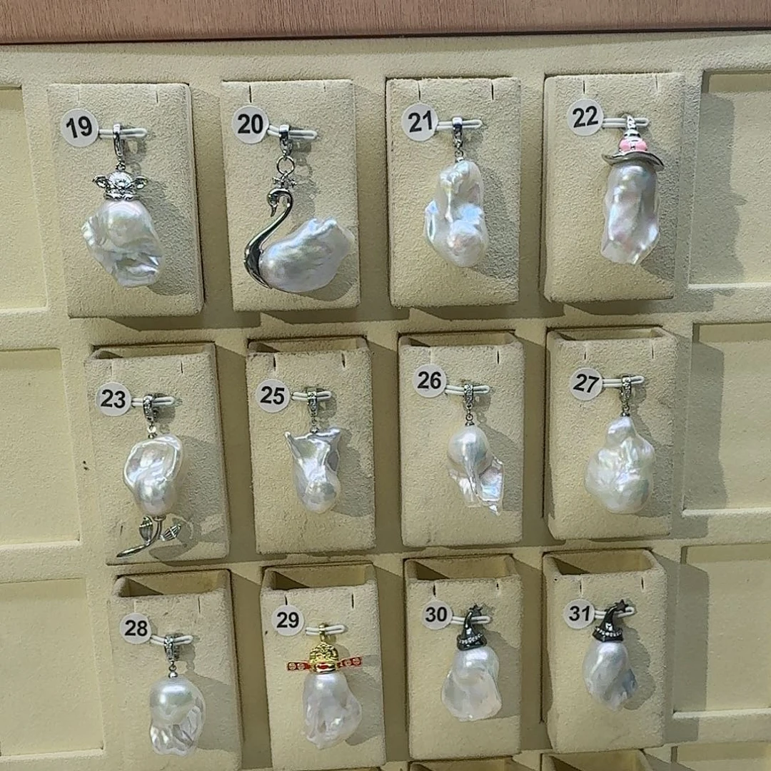 大***手项链淡水珍珠未镶嵌