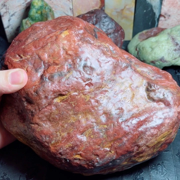 昌化石昌化硃砂原石