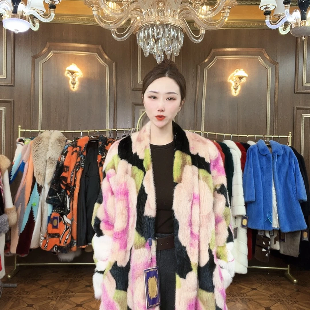 貂皮大衣时尚潮流