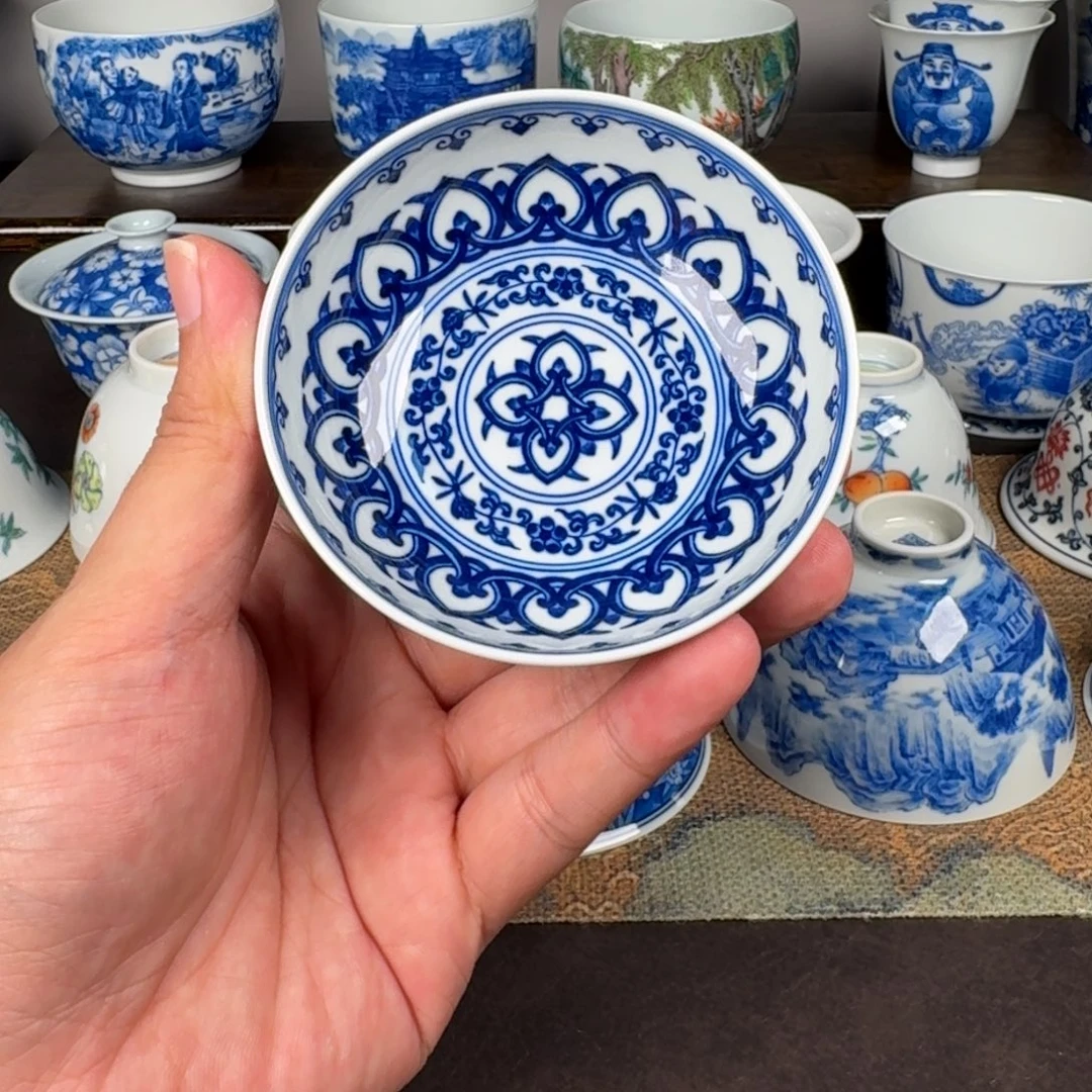 现代手工手绘茶器