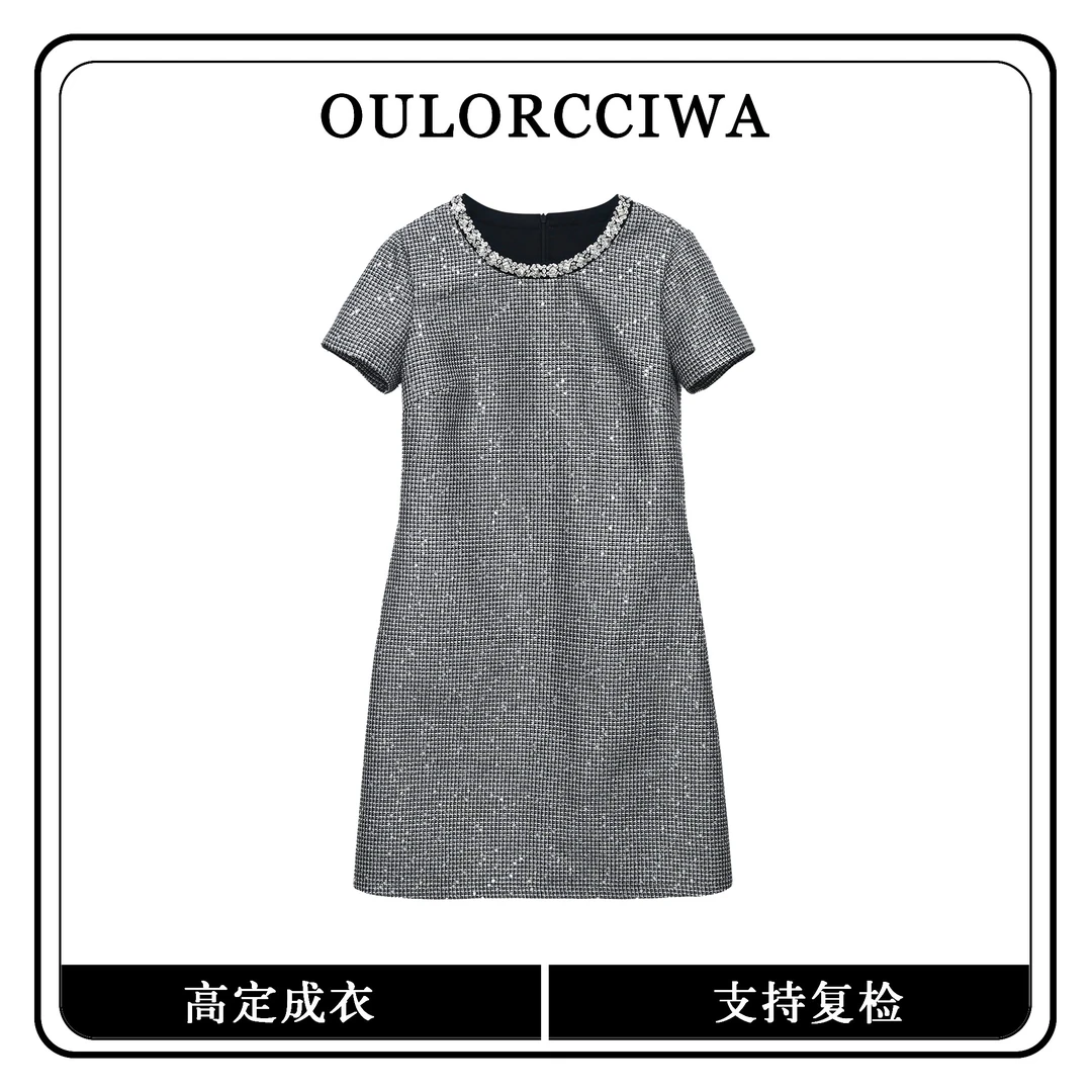 【BAOGE太古仓】夏款女装连衣裙气质时尚收腰显瘦连衣裙OLQW-1377