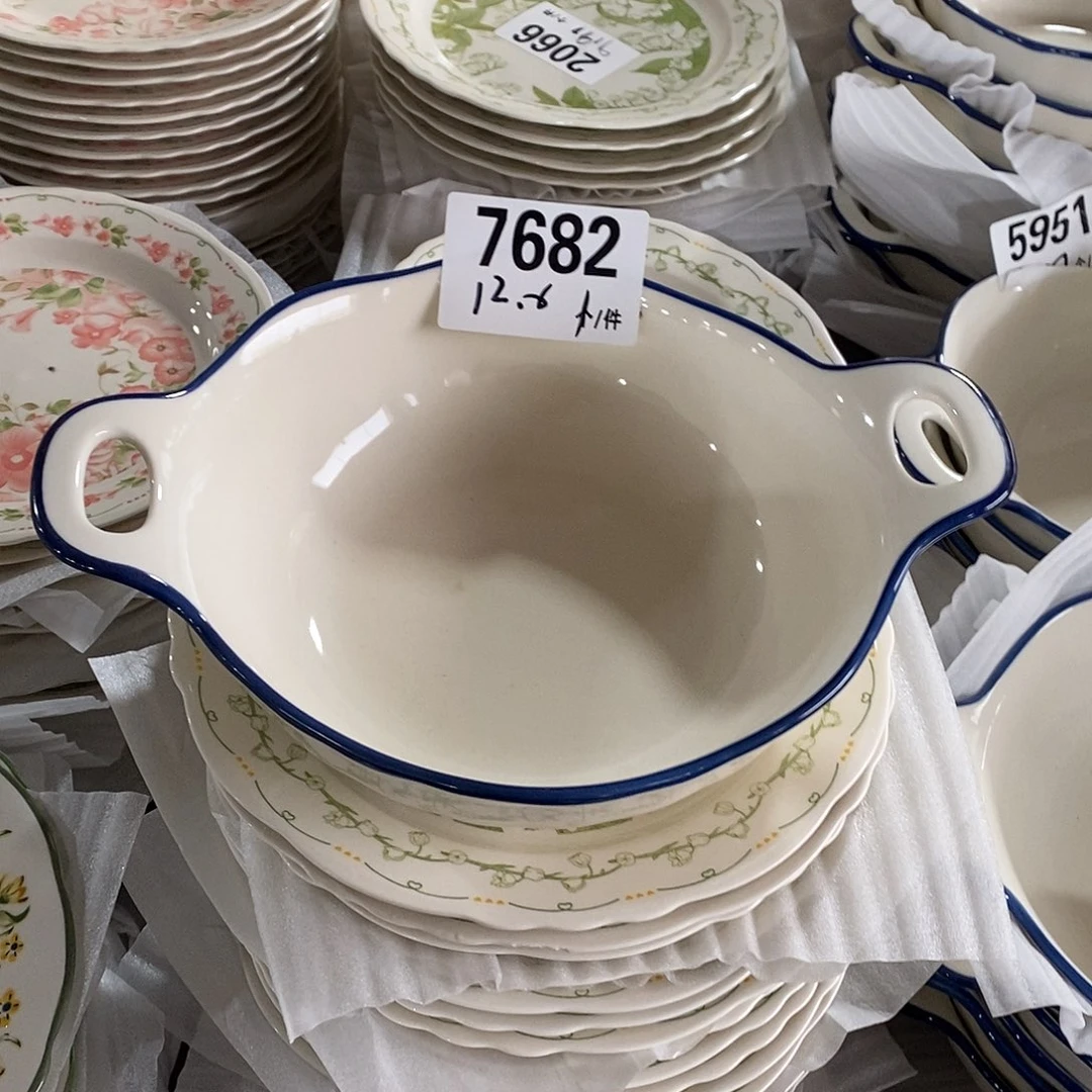 搪瓷外贸陶瓷微瑕7682