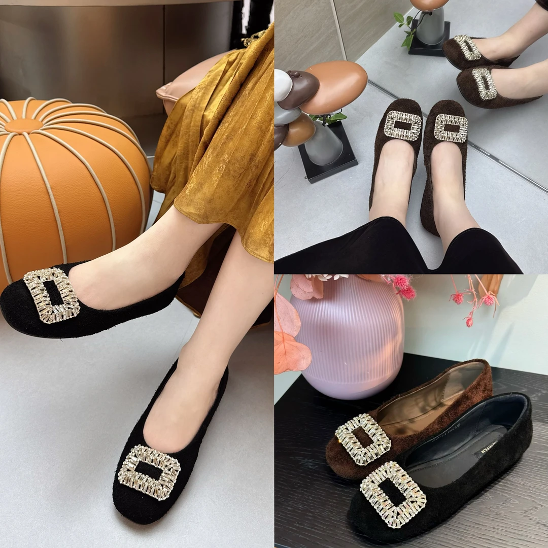 【YOUTH FILM】小香风钻扣~羊皮鞋2587-11