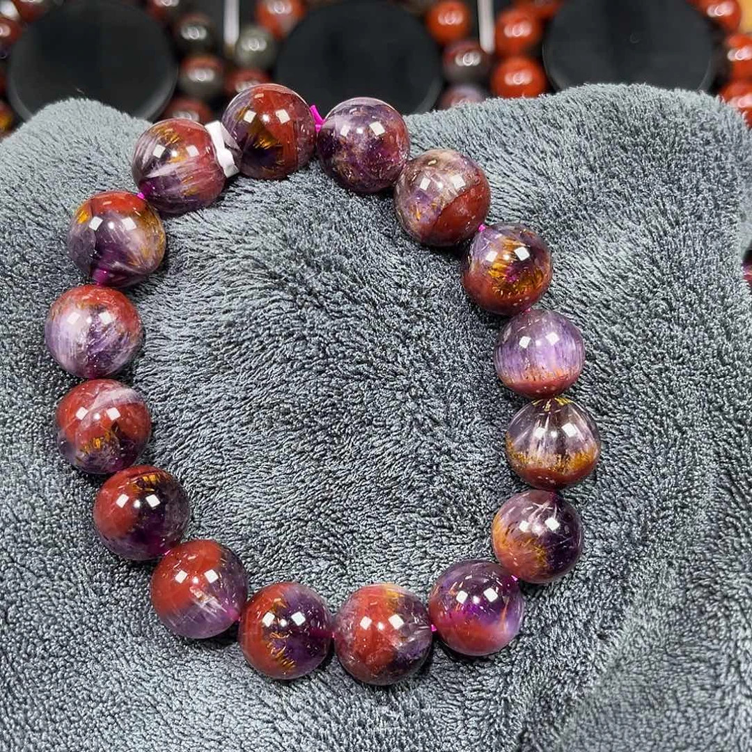 福***福珠宝半成品未镶嵌水晶极光手链A13