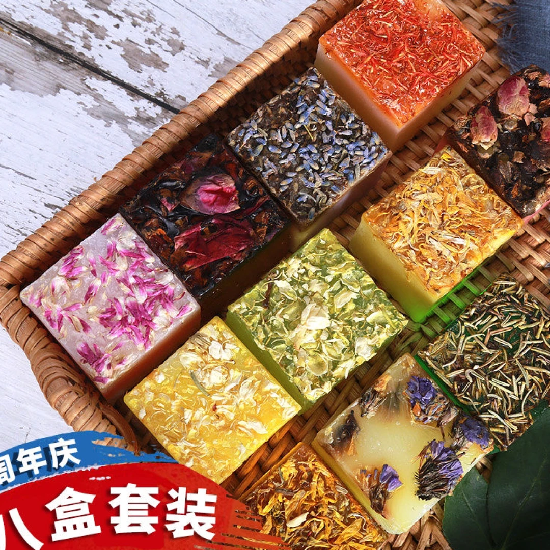 云南鲜花精油皂可用于沐浴洁面净手