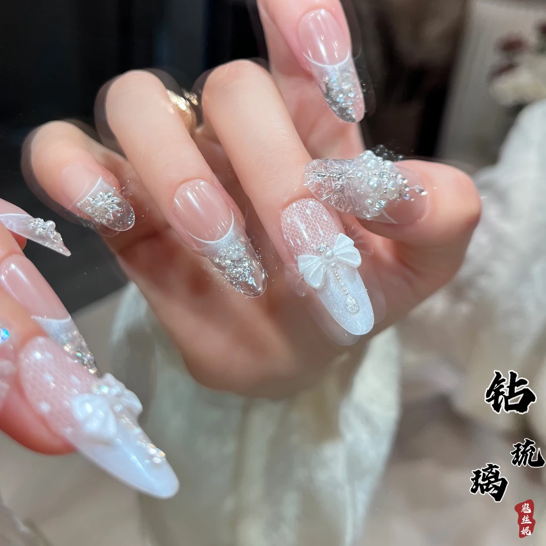 反转钻石@【钻琉璃】寇丝妮 纯手工穿戴式美甲