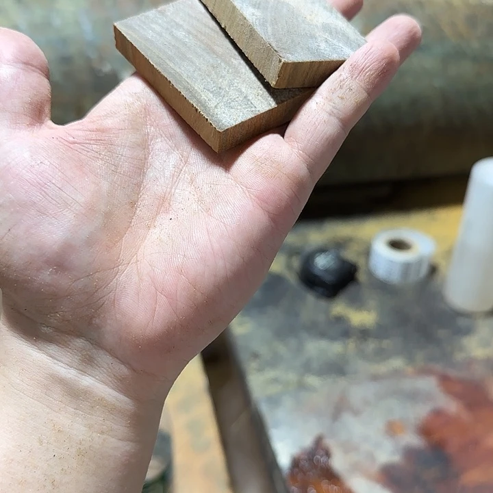 非洲紫檀（红花梨）绿檀无事牌