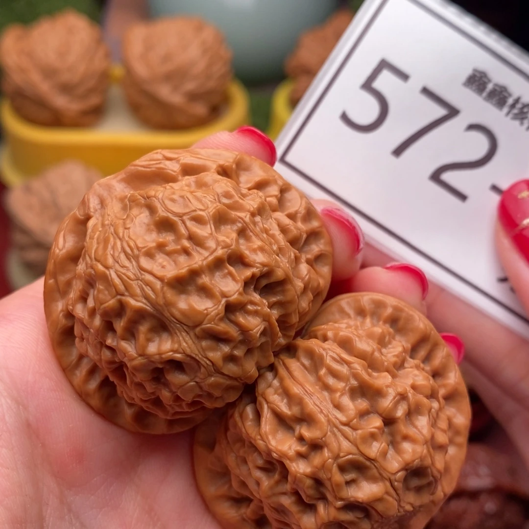 文玩核桃把件宫灯43