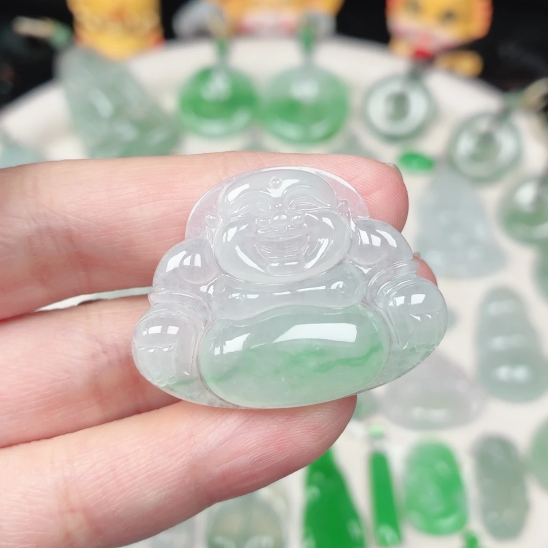 翡翠裸石缅甸天然A货翡翠