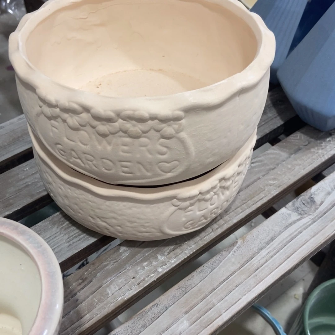 红陶高温陶瓷花盆